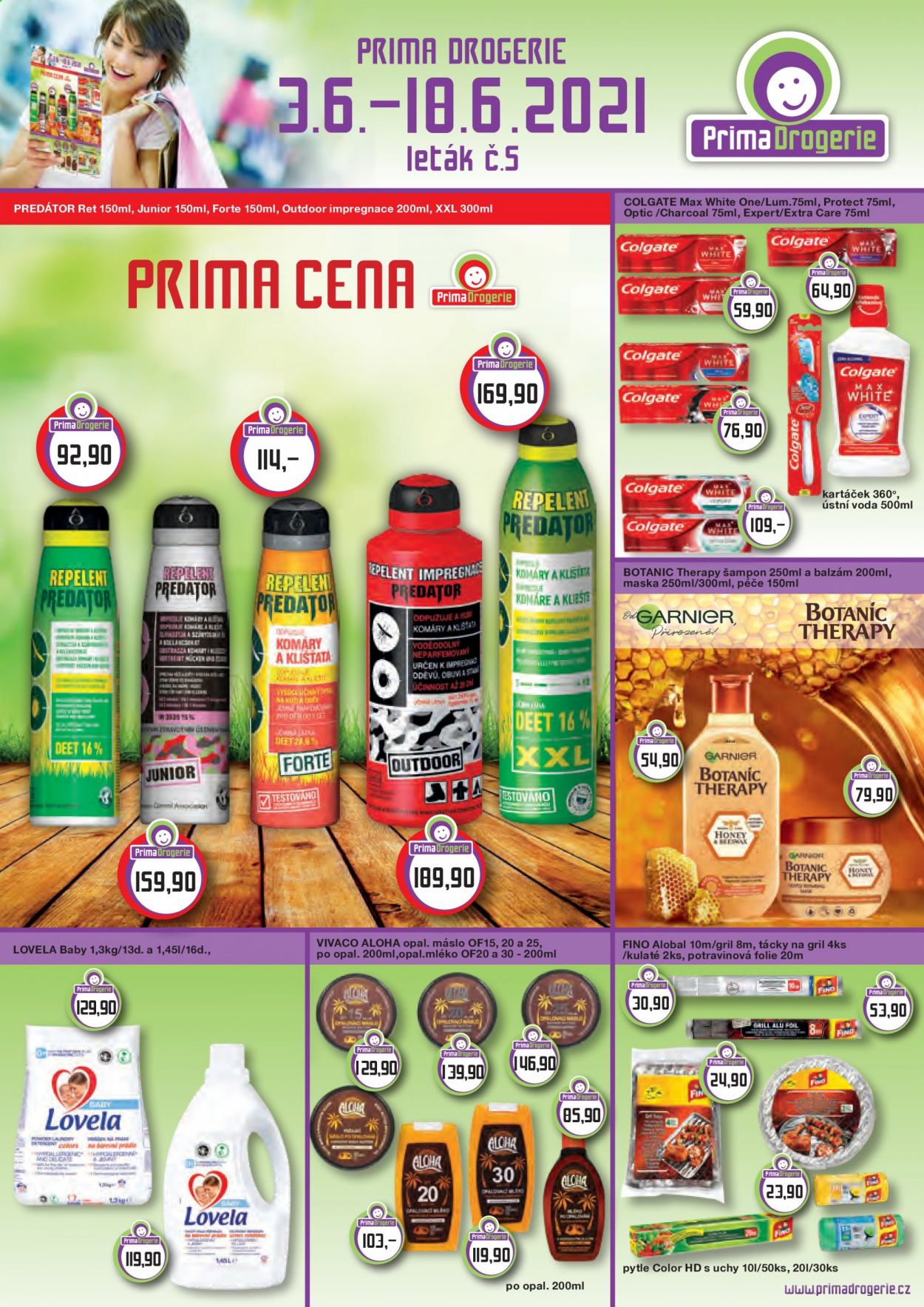 Leták Prima Drogerie - 3.6.2021 - 18.6.2021. Strana 1