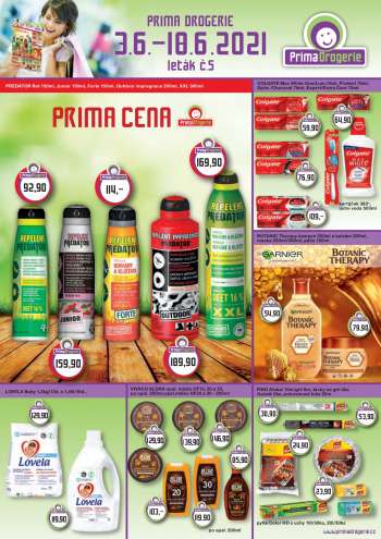 Leták Prima Drogerie - 3.6.2021 - 18.6.2021.