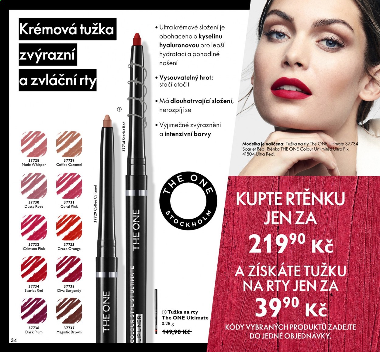 Leták ORIFLAME - 25.5.2021 - 14.6.2021. Strana 34