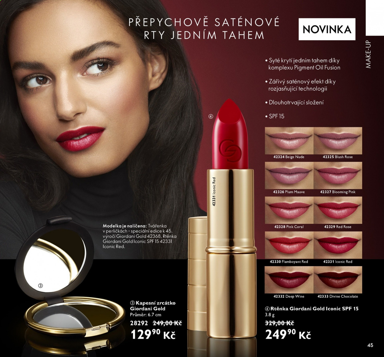 Leták ORIFLAME - 25.5.2021 - 14.6.2021. Strana 45