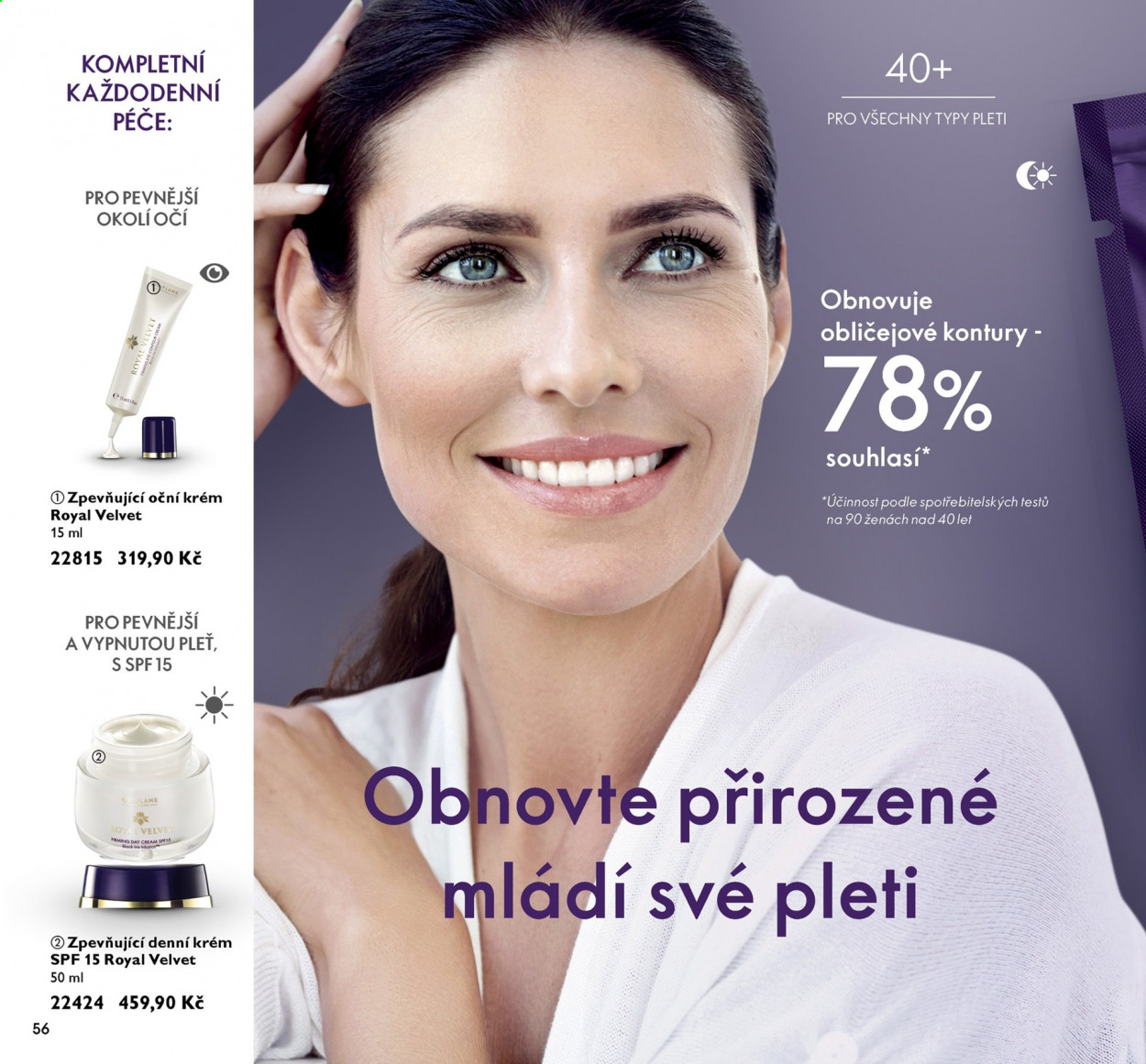Leták ORIFLAME - 25.5.2021 - 14.6.2021. Strana 56