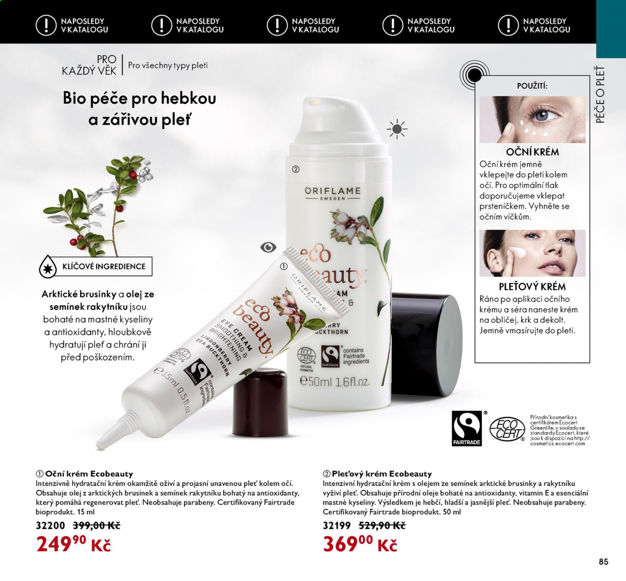 Leták ORIFLAME - 25.5.2021 - 14.6.2021. Strana 85