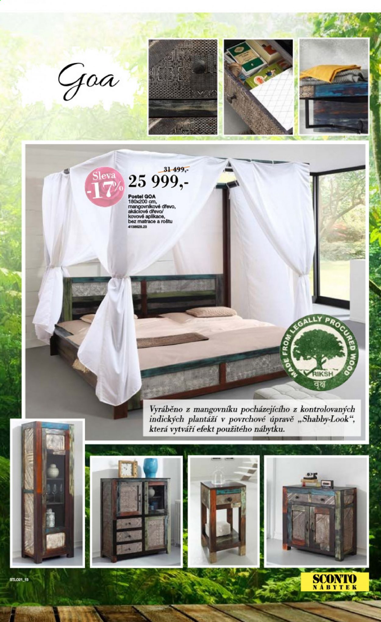 Leták SCONTO NÁBYTEK. Strana 13