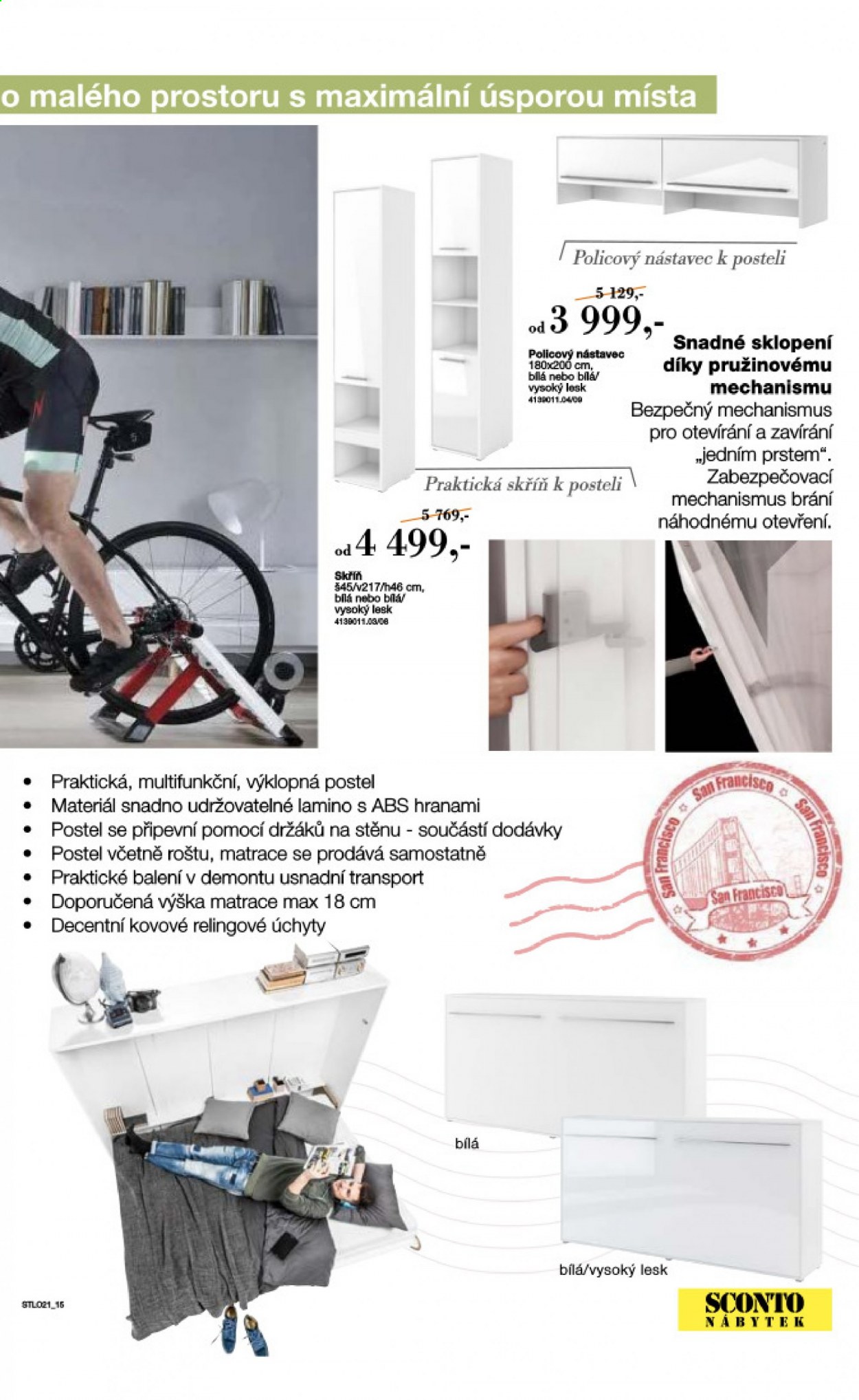 Leták SCONTO NÁBYTEK. Strana 15