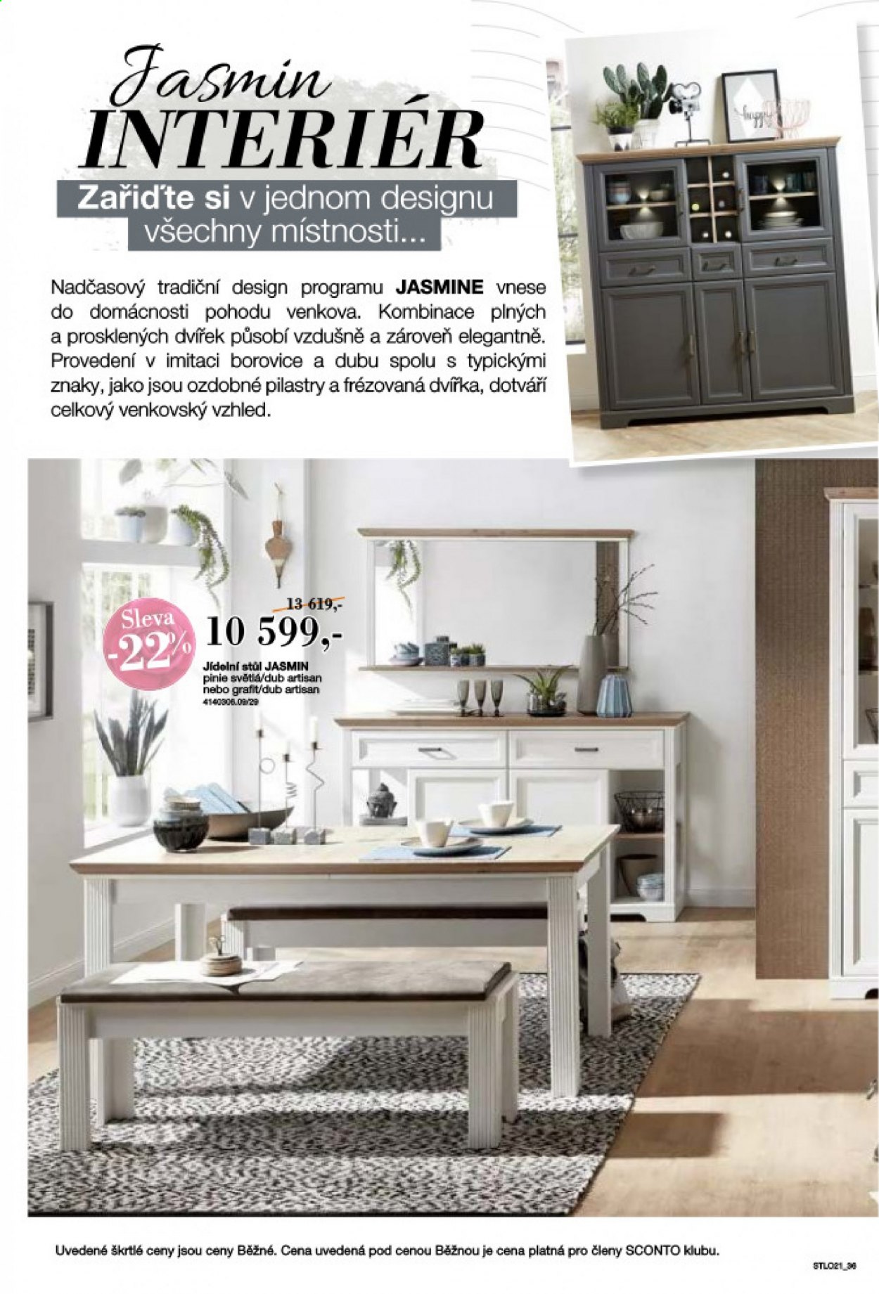 Leták SCONTO NÁBYTEK. Strana 36