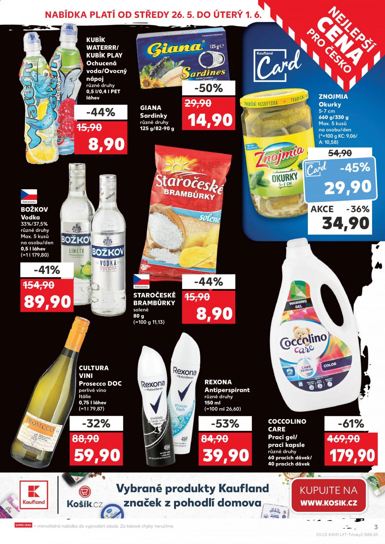 Leták Kaufland - 26.5.2021 - 1.6.2021. Strana 3