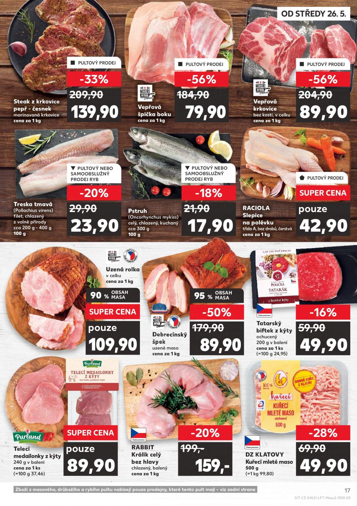 Leták Kaufland - 26.5.2021 - 1.6.2021. Strana 17