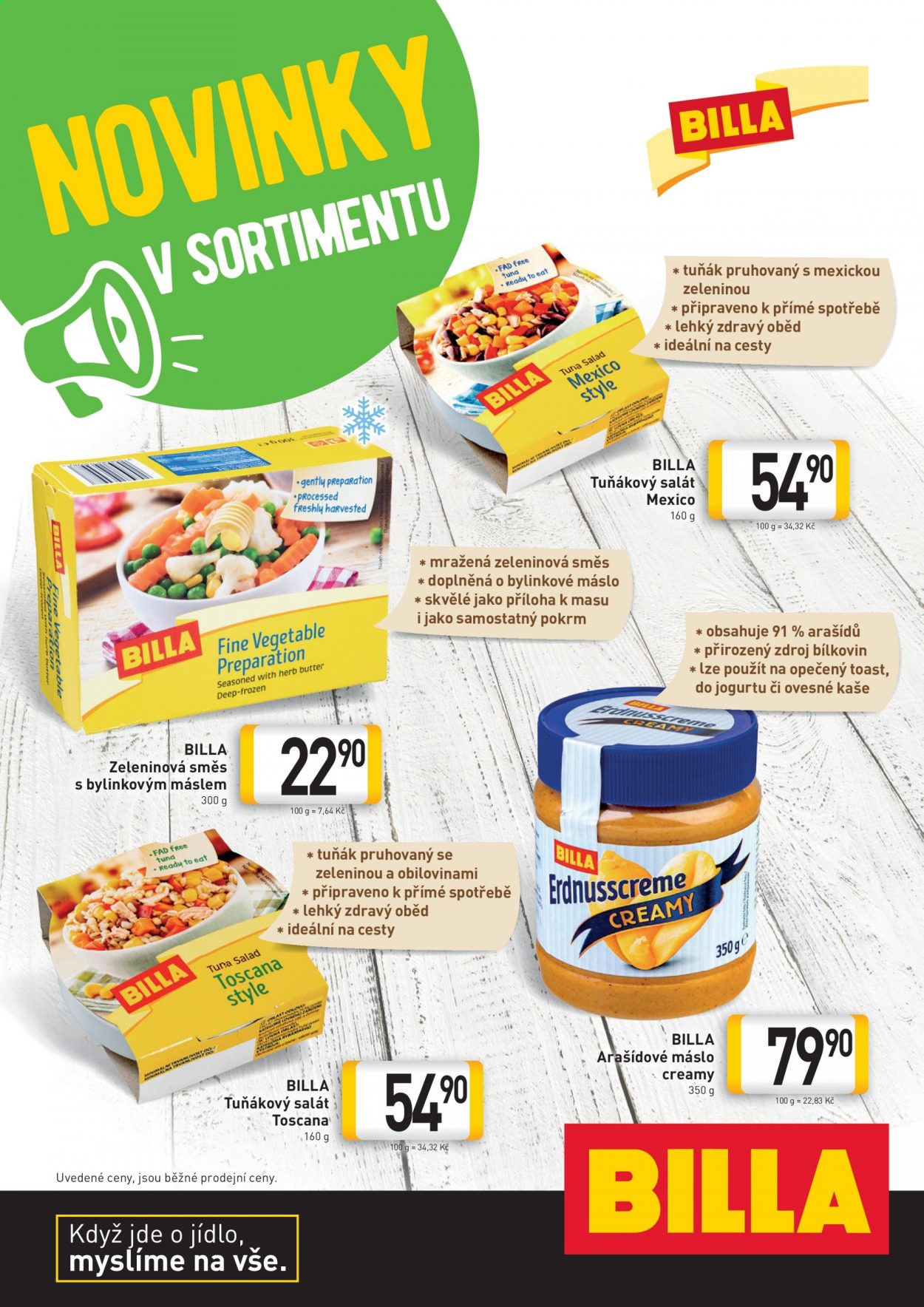 Leták BILLA. Strana 3