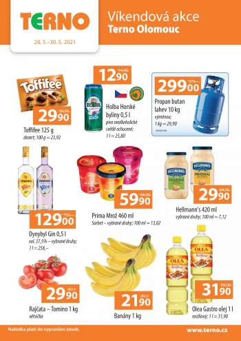 Leták coop TERNO - 28.5.2021 - 30.5.2021.
