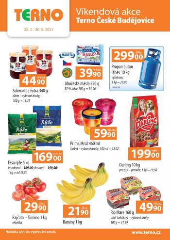 Leták coop TERNO - 28.5.2021 - 30.5.2021.