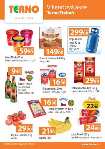 Leták coop TERNO - 28.5.2021 - 30.5.2021.