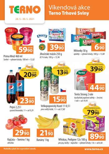 Leták coop TERNO - 28.5.2021 - 30.5.2021.
