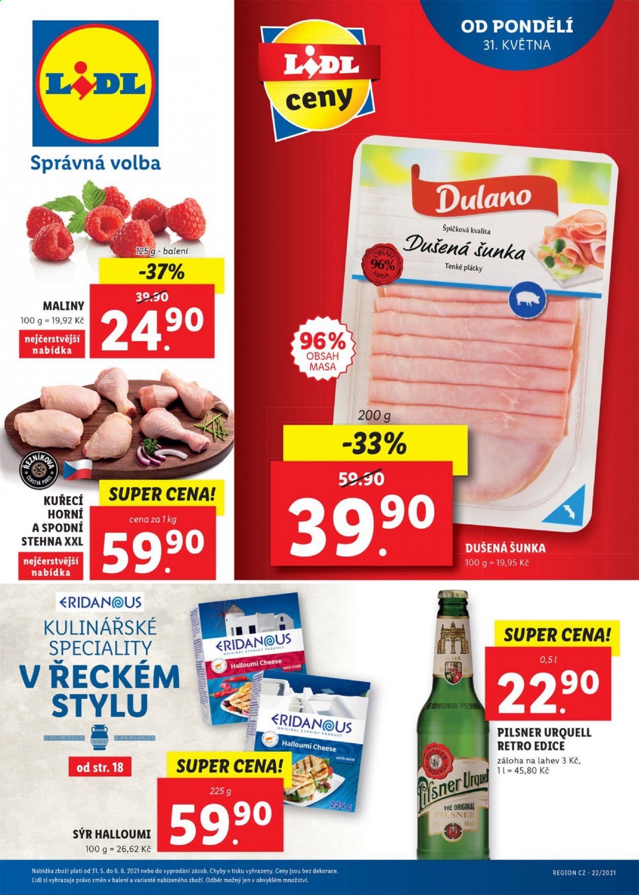 Leták Lidl - 31.5.2021 - 6.6.2021. Strana 1