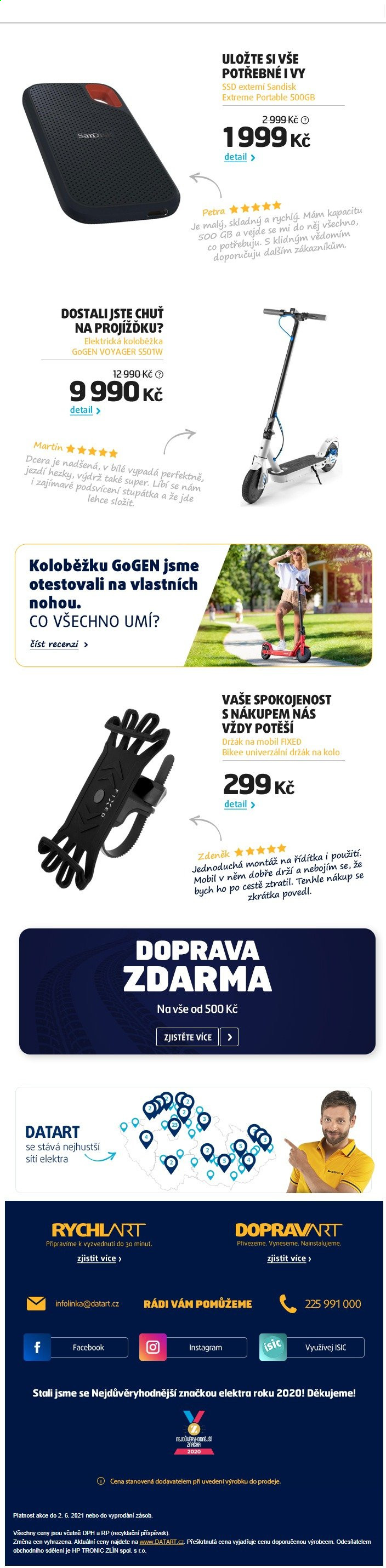Leták DATART - 28.5.2021 - 2.6.2021. Strana 4