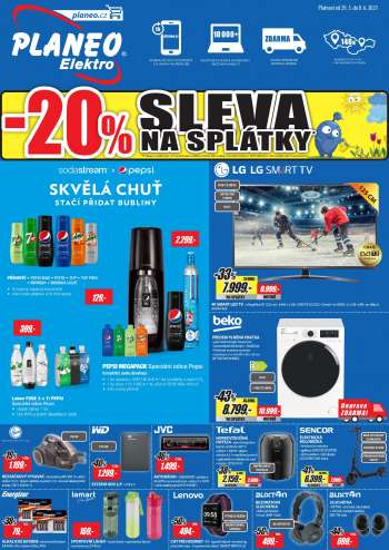 Leták PLANEO Elektro - 29.5.2021 - 8.6.2021.
