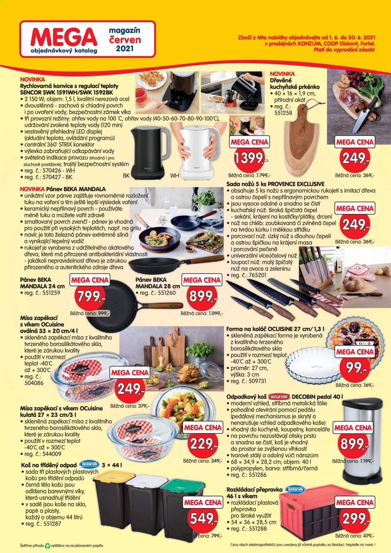 Leták Konzum - 1.6.2021 - 30.6.2021. Strana 4