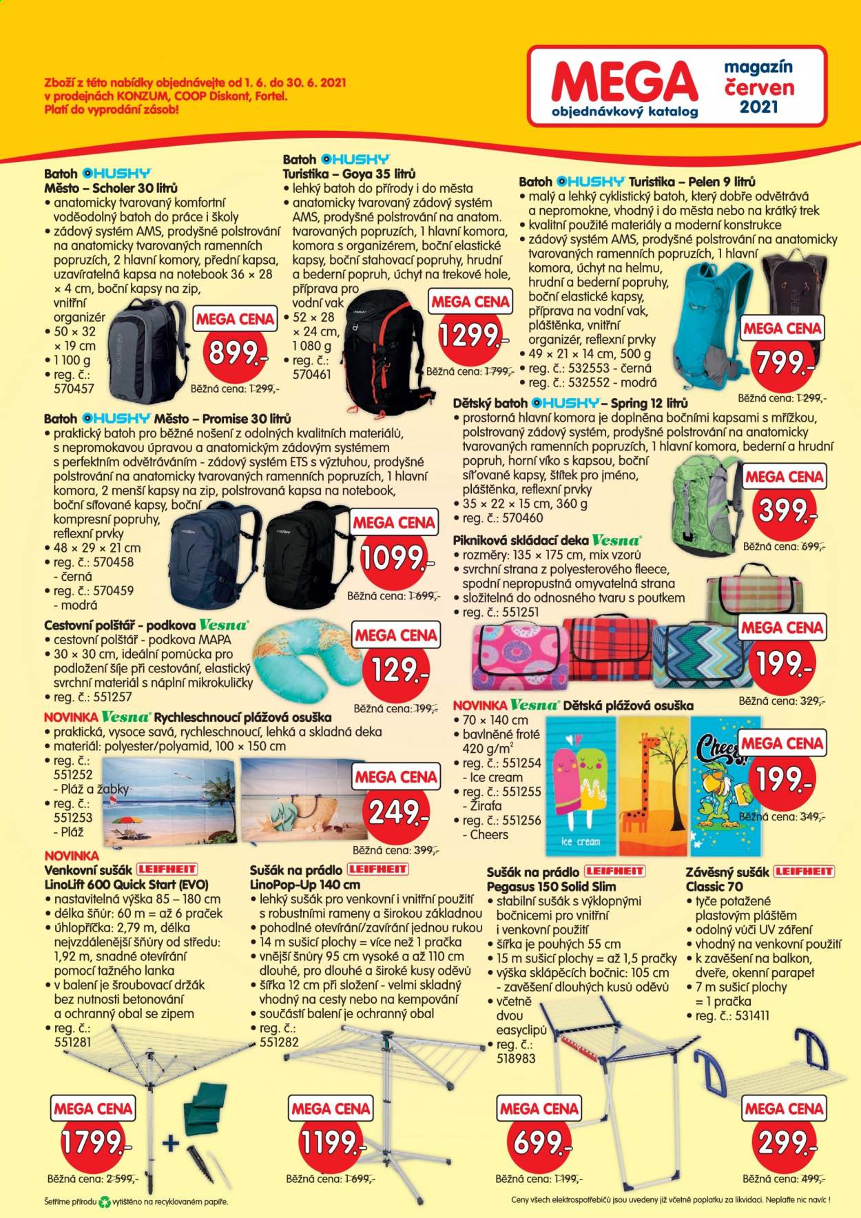 Leták Konzum - 1.6.2021 - 30.6.2021. Strana 7
