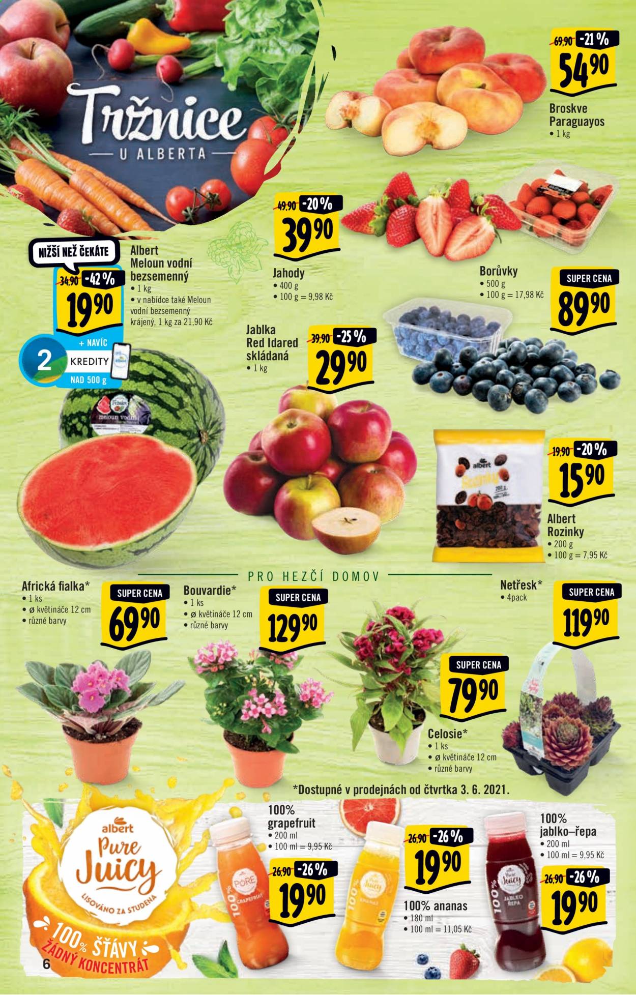 Leták Albert Hypermarket - 2.6.2021 - 8.6.2021. Strana 6