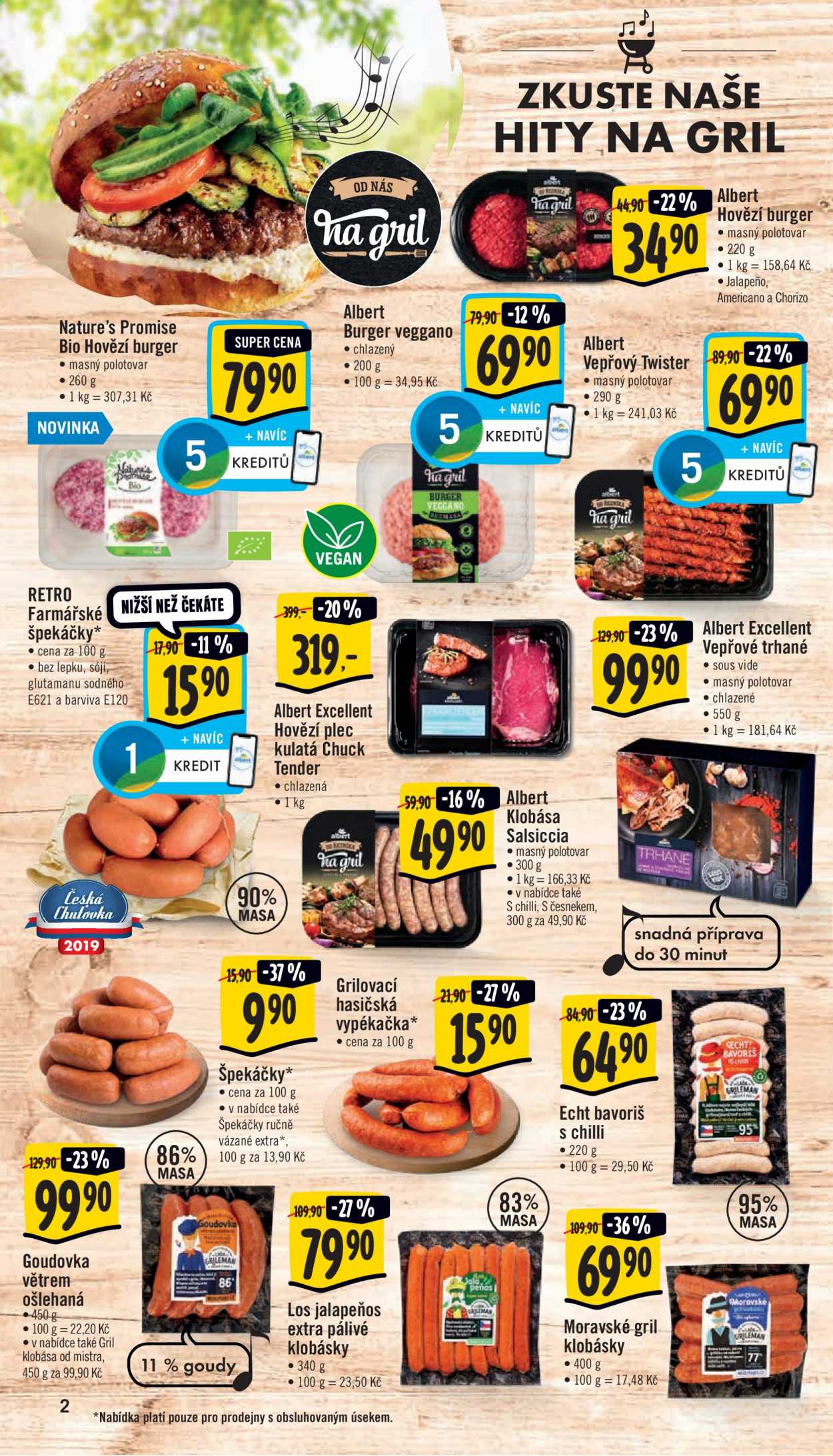 Leták Albert Supermarket - 2.6.2021 - 8.6.2021. Strana 2