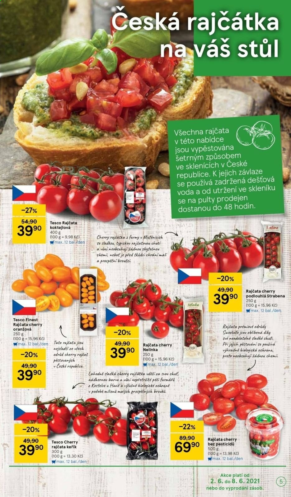 Leták TESCO - 2.6.2021 - 8.6.2021. Strana 5