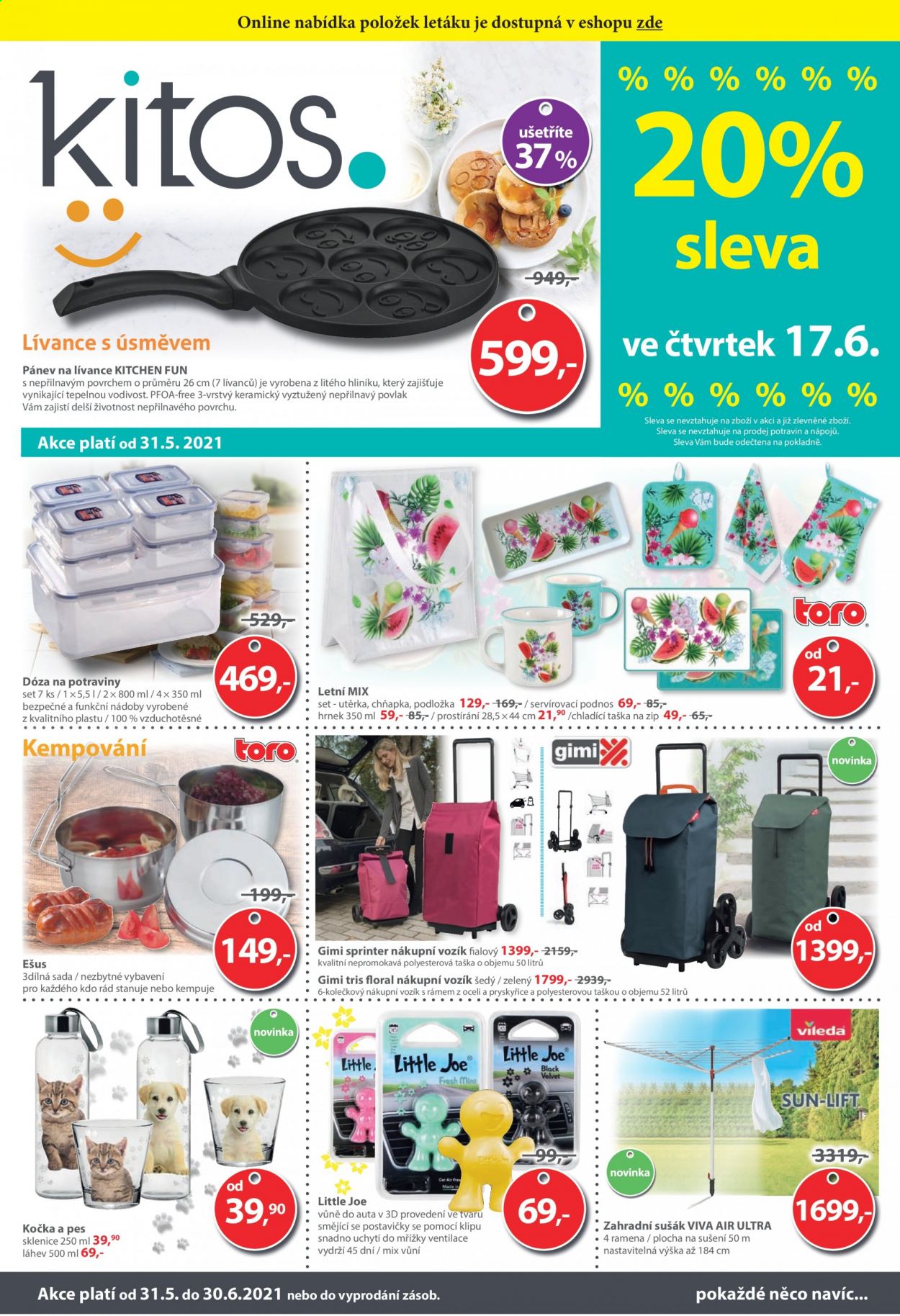 Leták Kitos - 31.5.2021 - 30.6.2021. Strana 1