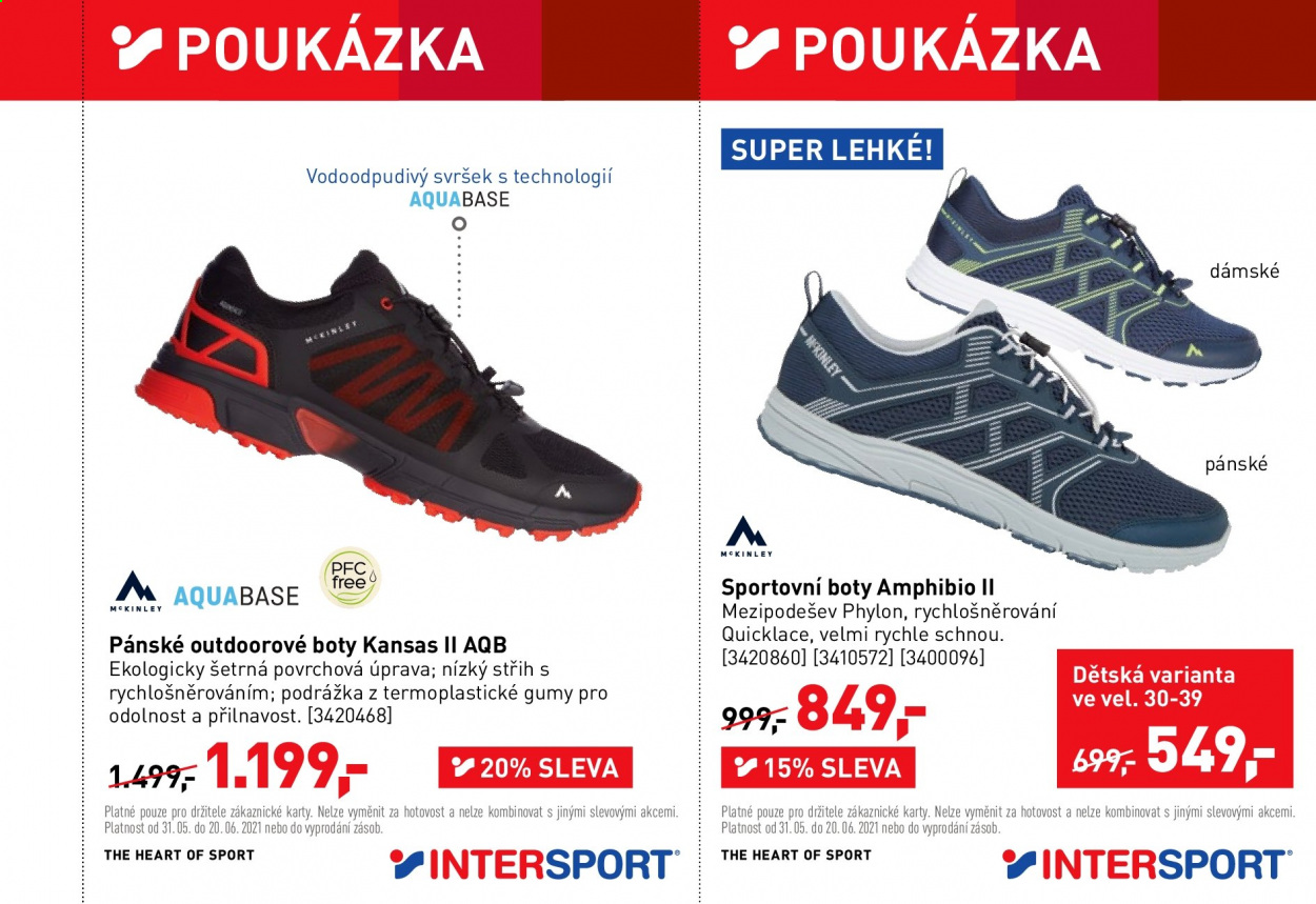 Leták INTERSPORT - 31.5.2021 - 20.6.2021. Strana 11