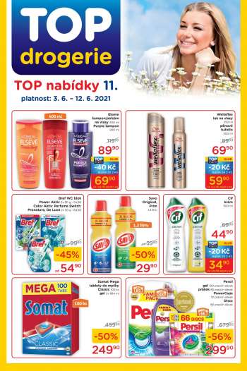 Leták TOP drogerie - 3.6.2021 - 12.6.2021.
