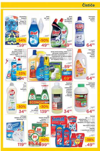 thumbnail - Clin pistole 500 ml na okna a rámy 750 ml čistící ubrousky - 39,90 citrus náplň 500 ml - 34,90 Citrus squeezer