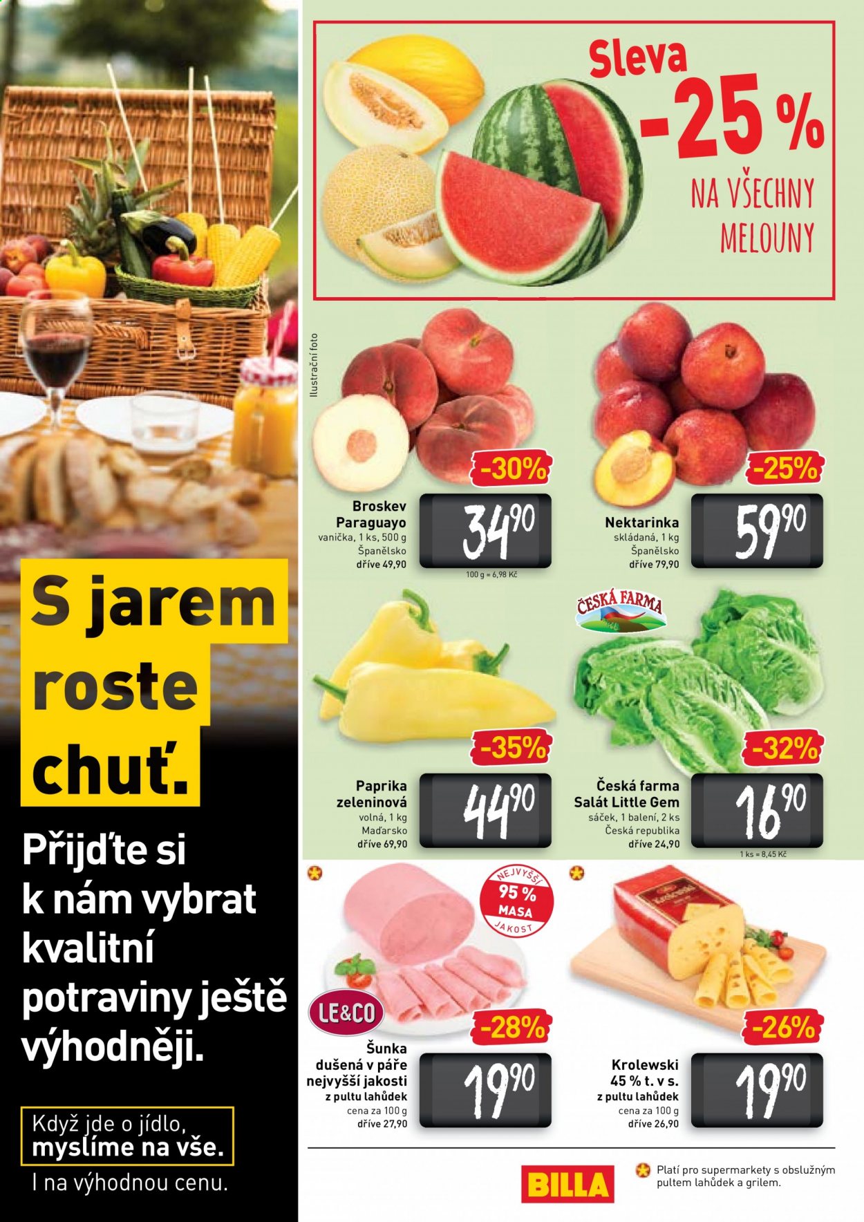 Leták BILLA - 2.6.2021 - 8.6.2021. Strana 2