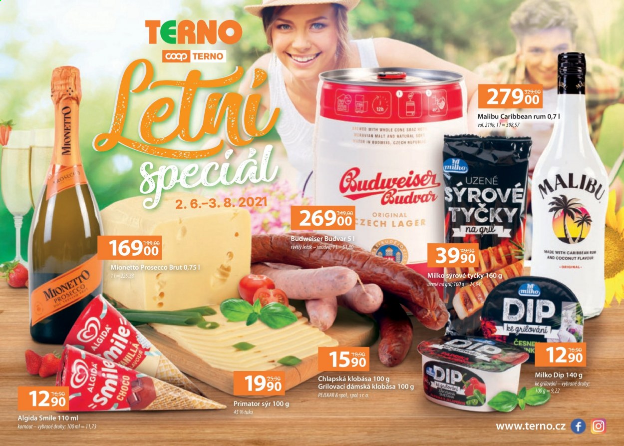 Leták coop TERNO - 2.6.2021 - 3.8.2021. Strana 1