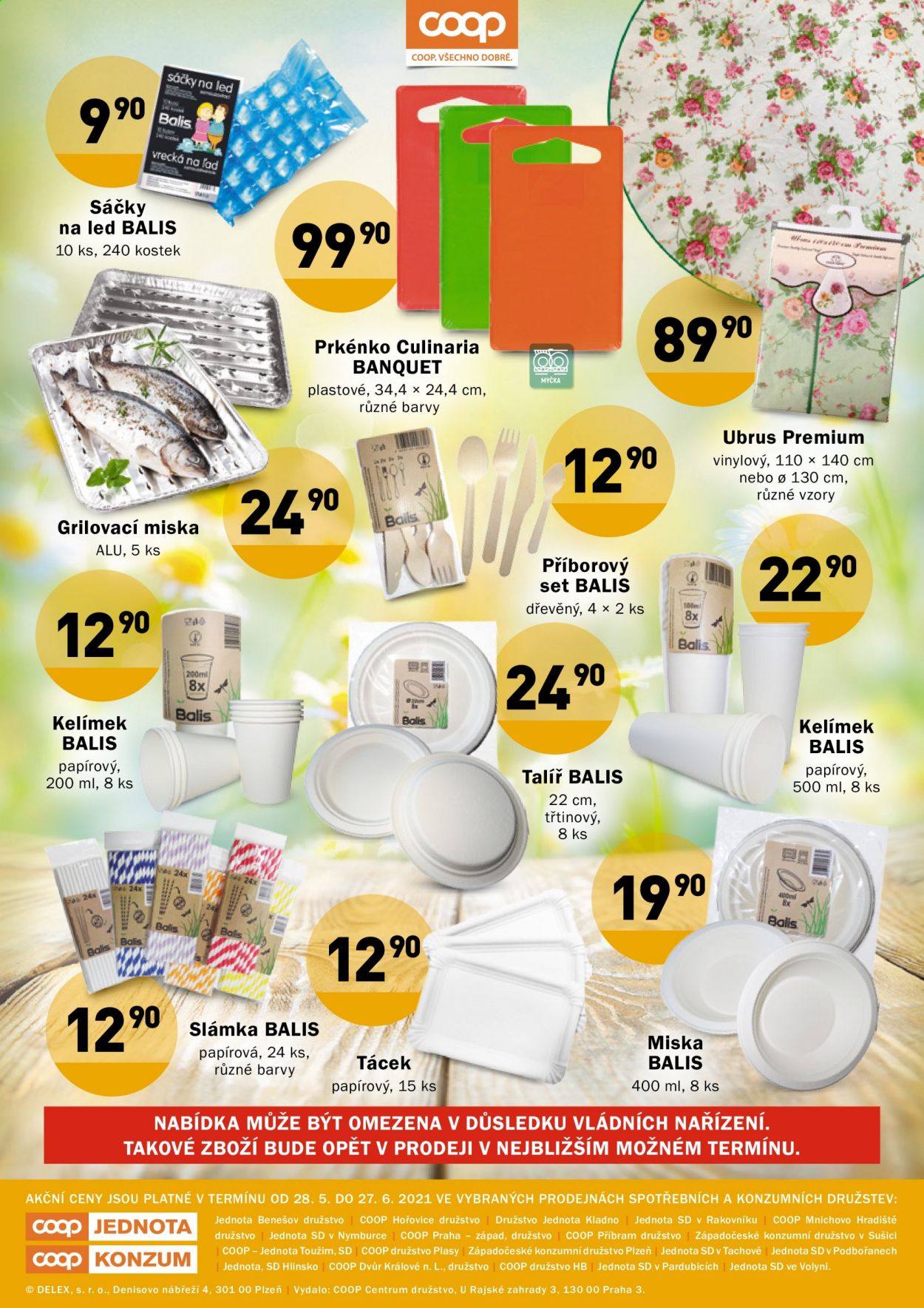 Leták Konzum - 28.5.2021 - 27.6.2021. Strana 6