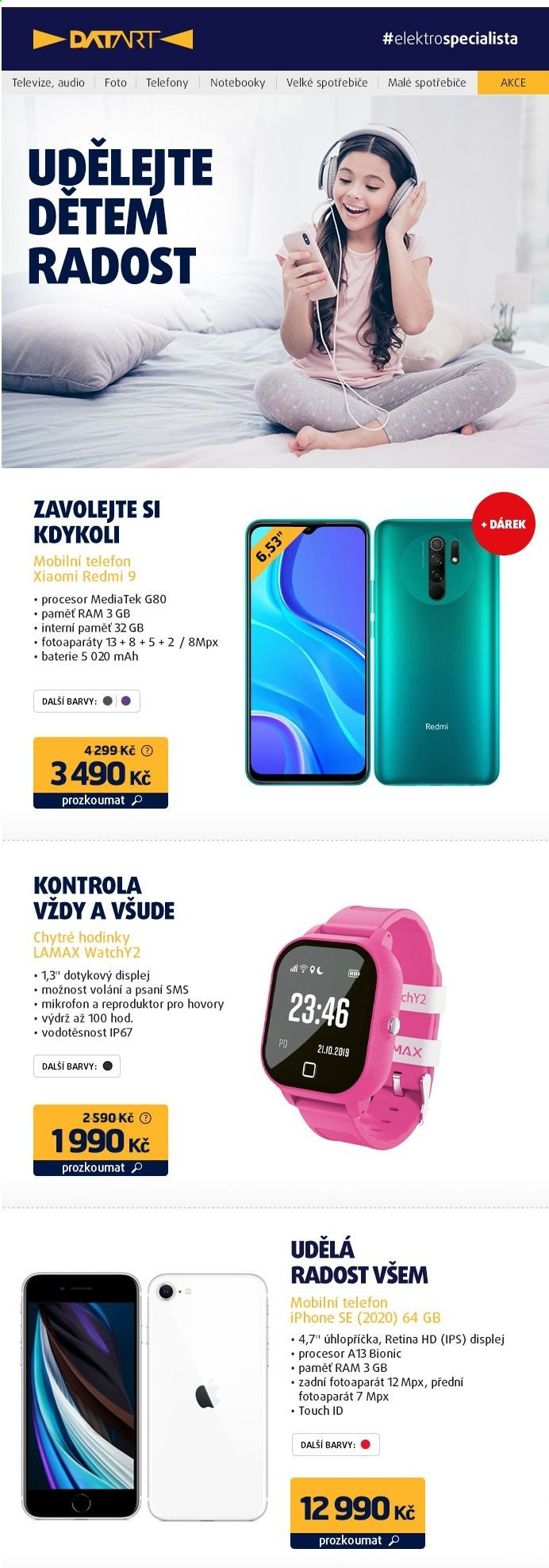 Leták DATART - 1.6.2021 - 5.6.2021. Strana 1
