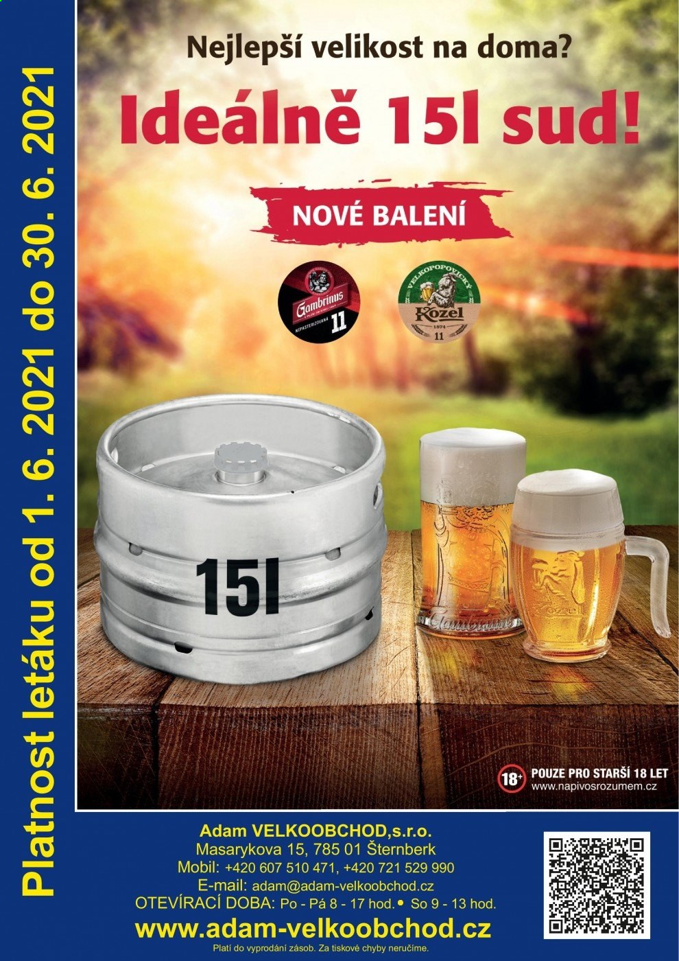 Leták Adam velkoobchod Šternberk - 1.6.2021 - 30.6.2021. Strana 60