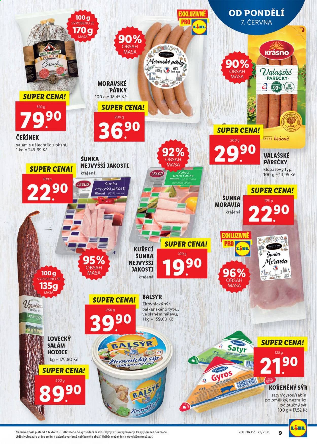 Leták Lidl - 7.6.2021 - 13.6.2021. Strana 9