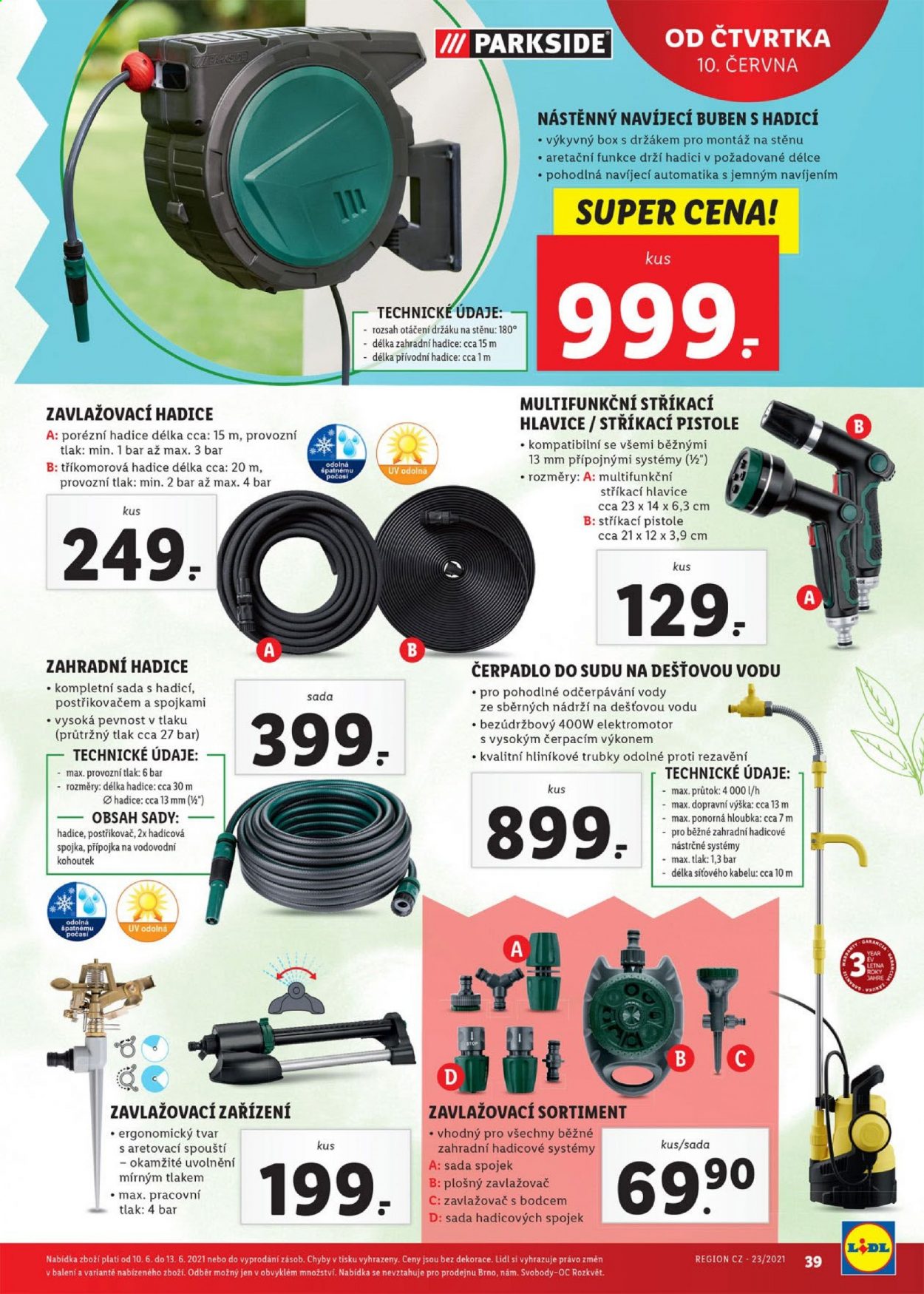 Leták Lidl - 7.6.2021 - 13.6.2021. Strana 39