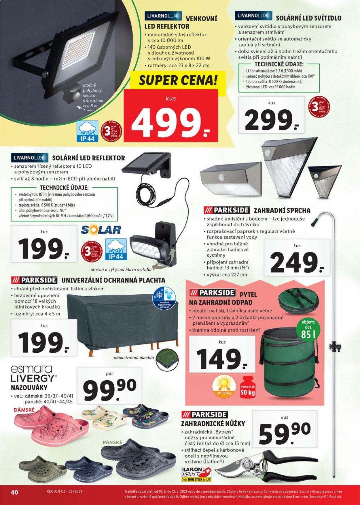 Leták Lidl - 7.6.2021 - 13.6.2021. Strana 40