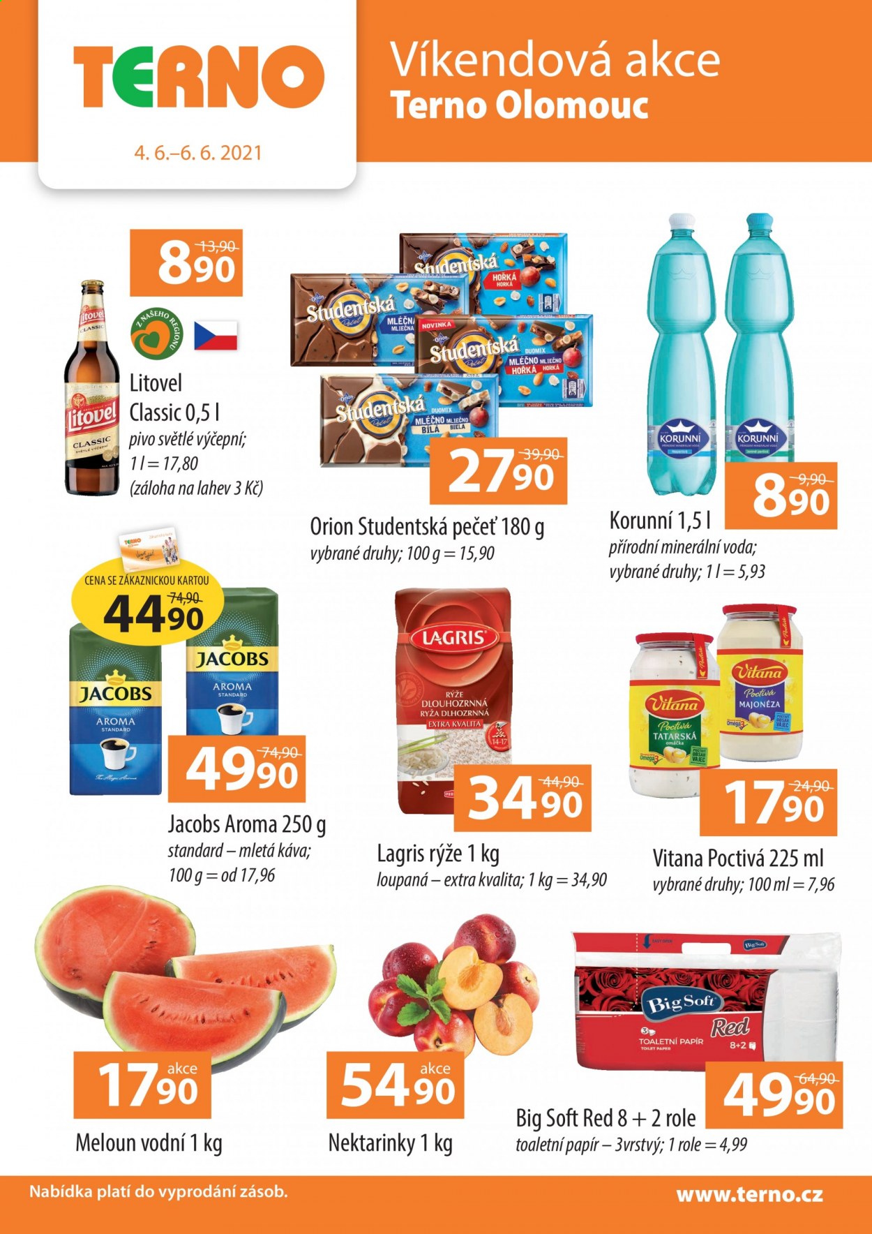 Leták coop TERNO - 4.6.2021 - 6.6.2021. Strana 1