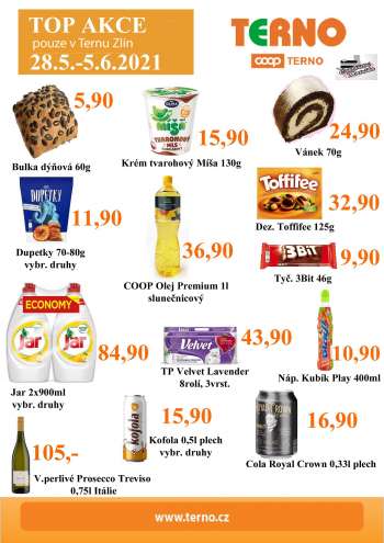 Leták coop TERNO - 28.5.2021 - 5.6.2021.