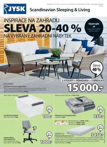 Leták JYSK - 3.6.2021 - 16.6.2021.