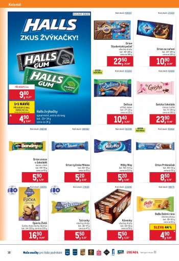 thumbnail - Halls žvýkačky