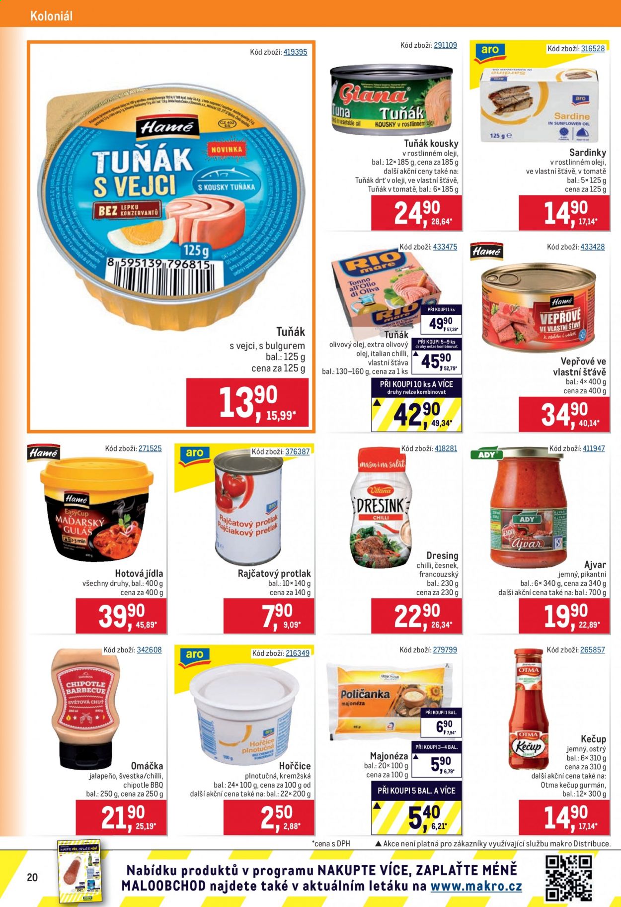 Leták MAKRO - 9.6.2021 - 22.6.2021. Strana 20