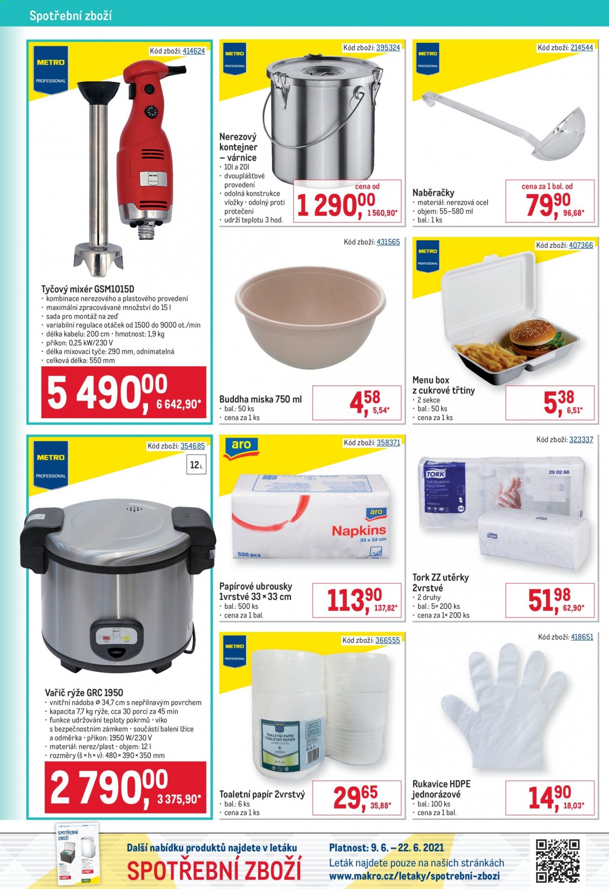 Leták MAKRO - 9.6.2021 - 22.6.2021. Strana 22