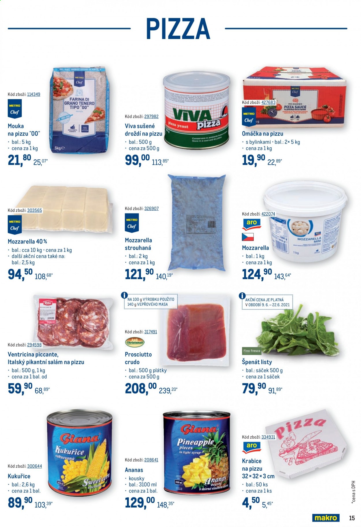 Leták MAKRO - 9.6.2021 - 6.7.2021. Strana 15