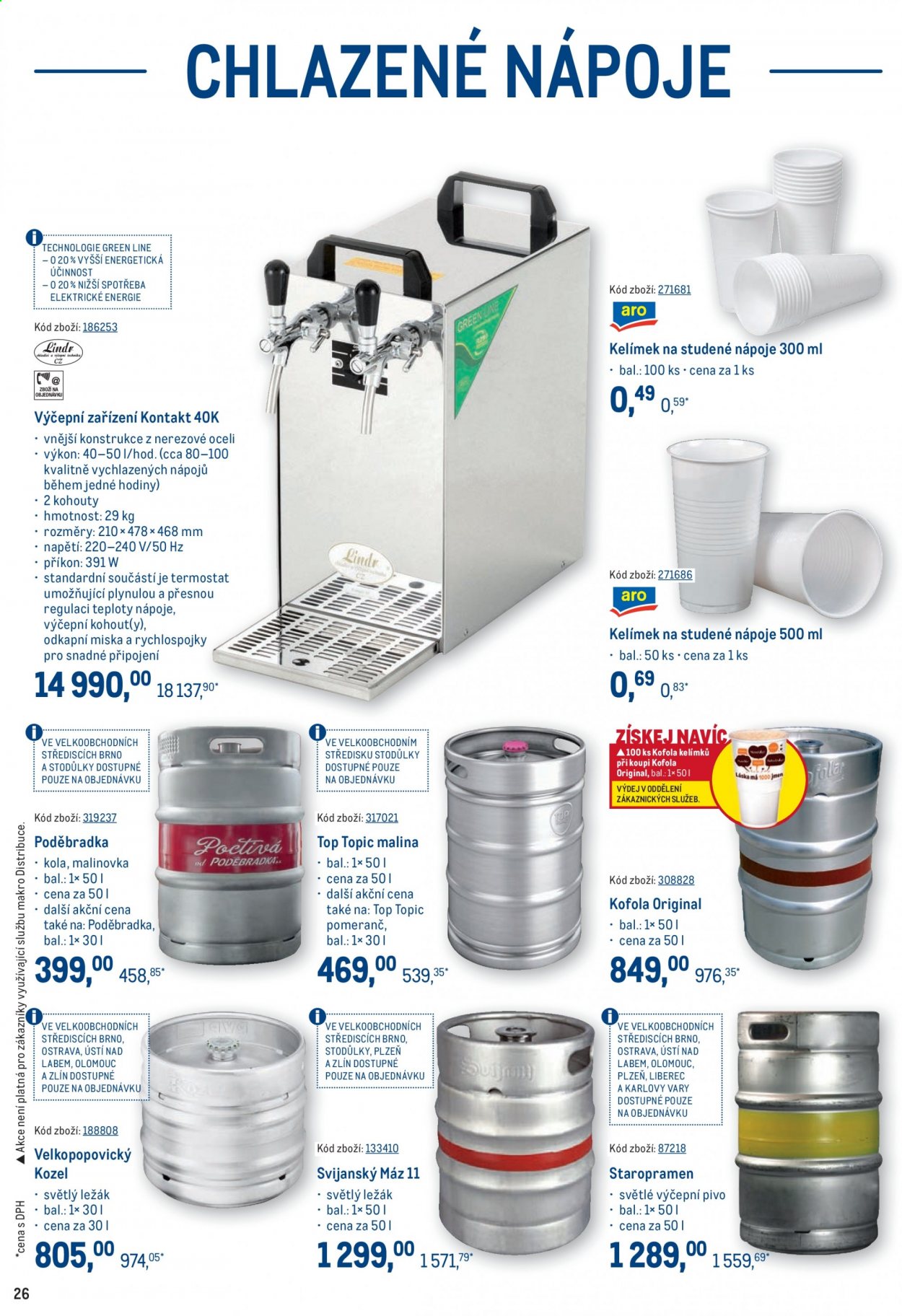 Leták MAKRO - 9.6.2021 - 6.7.2021. Strana 26