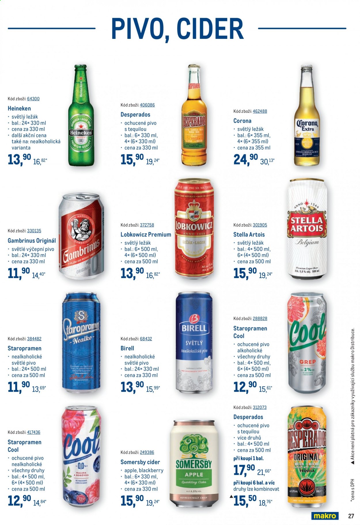 Leták MAKRO - 9.6.2021 - 6.7.2021. Strana 27