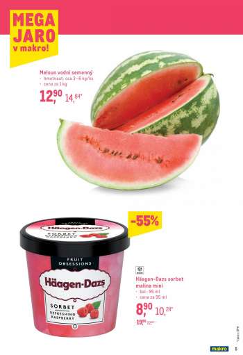 thumbnail - Häagen-Dazs sorbet malina mini