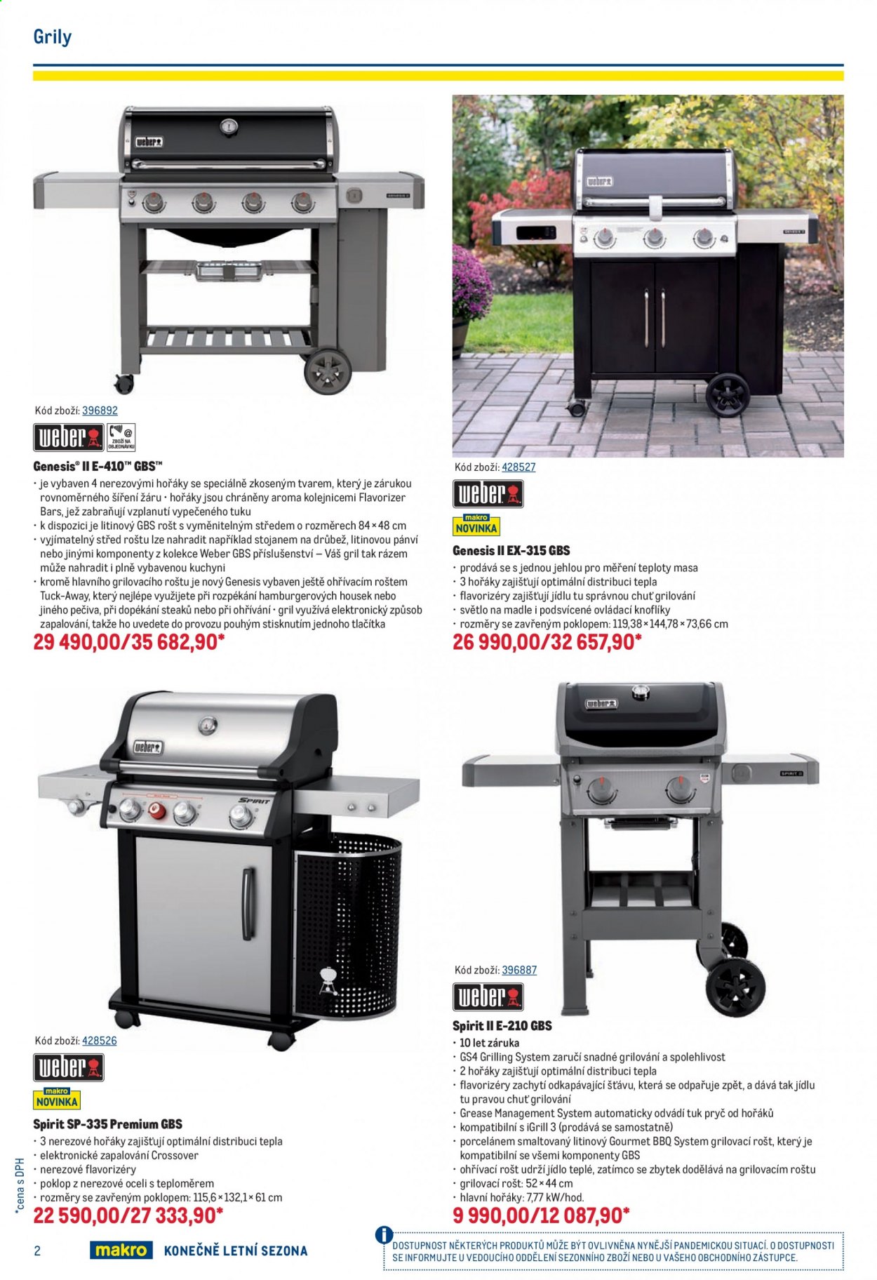 Leták MAKRO - 9.6.2021 - 6.7.2021. Strana 2