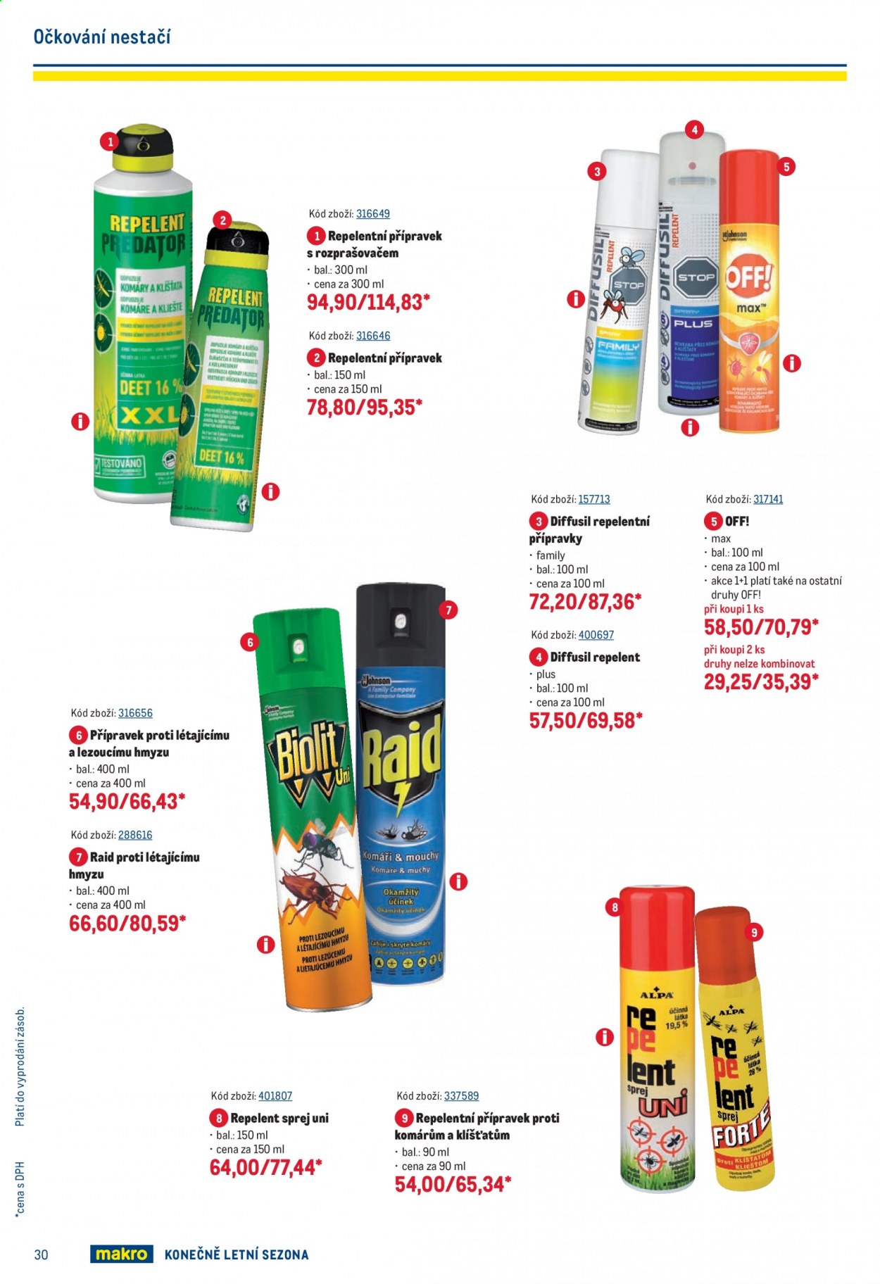 Leták MAKRO - 9.6.2021 - 6.7.2021. Strana 30