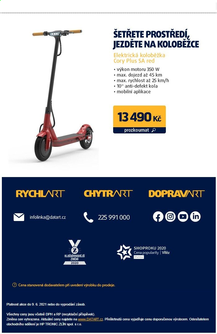Leták DATART - 4.6.2021 - 9.6.2021. Strana 5