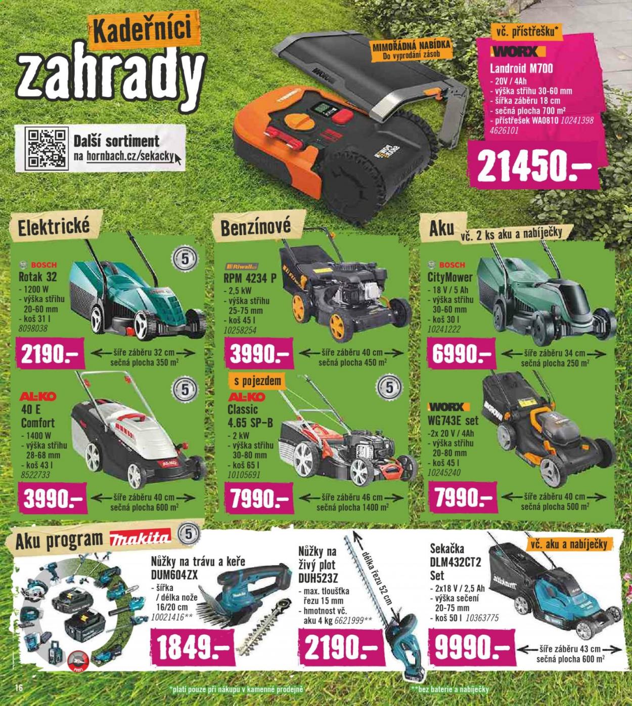 Leták HORNBACH - 2.6.2021 - 30.6.2021. Strana 16
